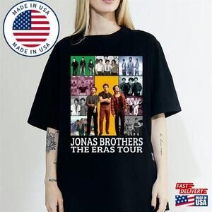 Jonas Brothers Shirt Tour Concert Retro Unisex